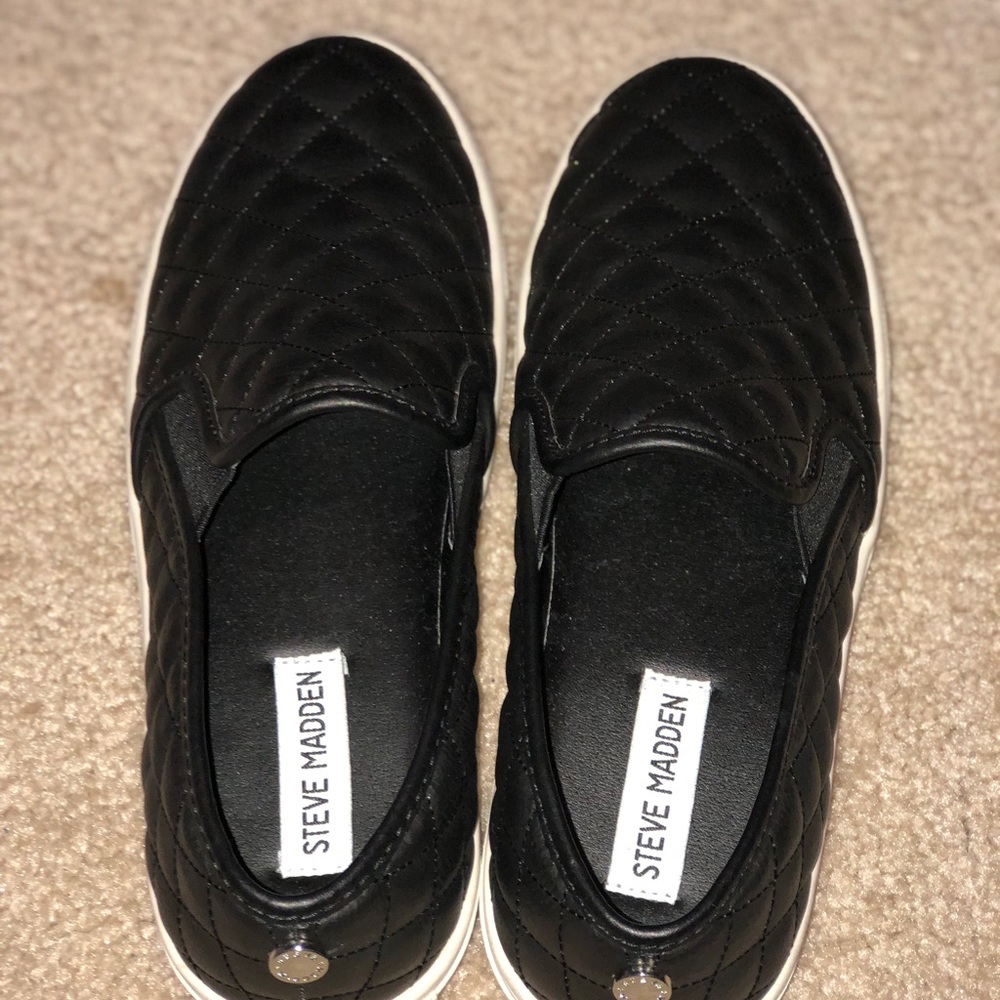 Black Steve Madden Ecentrcq Shoes